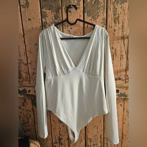 Elegant Cream Women's Top